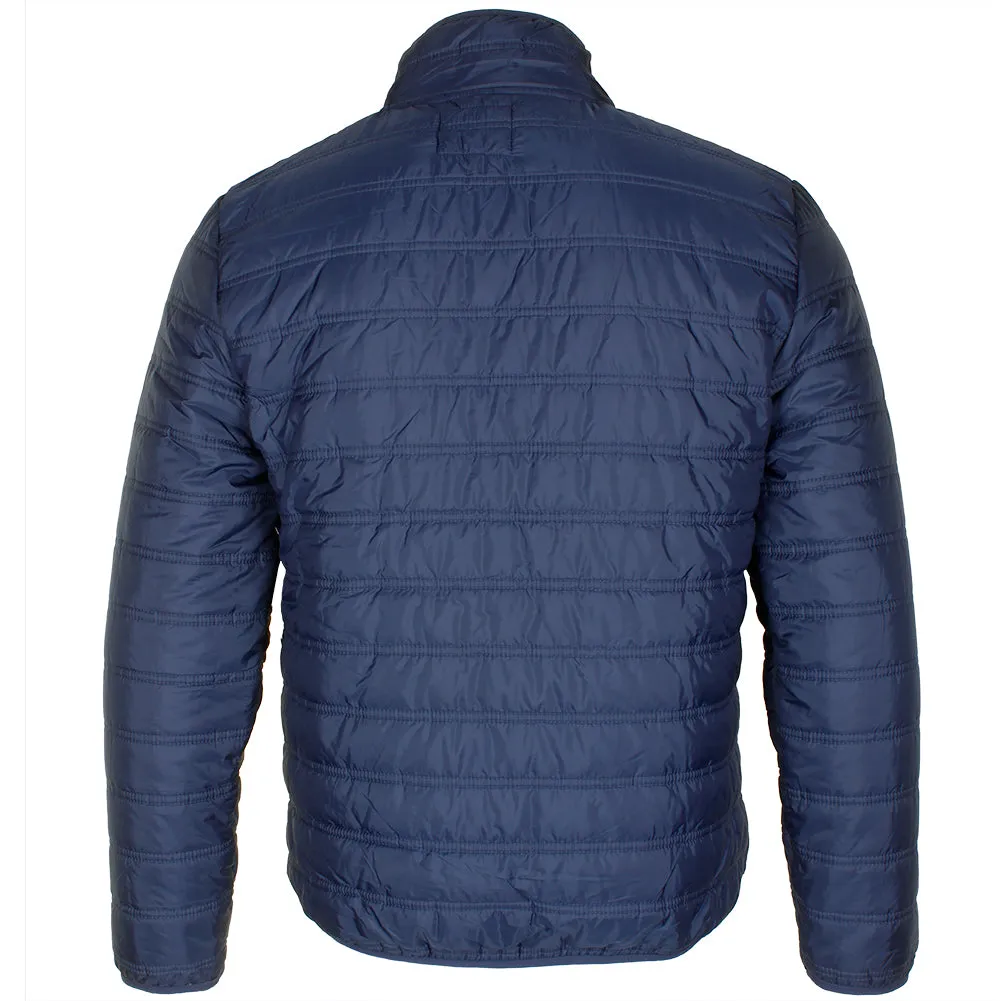 1826 Sports Men's Quilted Mock Neck Zip Up Puffer Coat Jacket