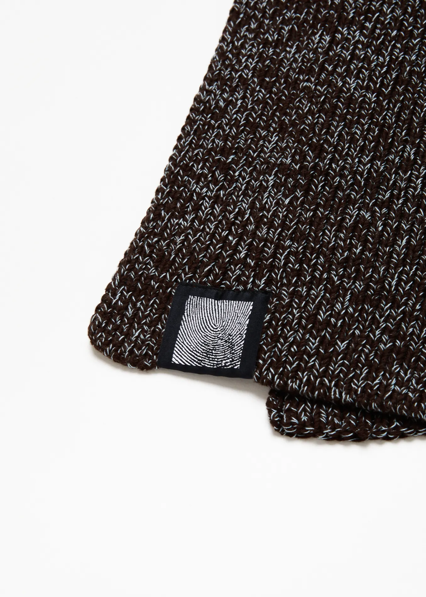 AFENDS Unisex Solace - Knitted Scarf - Coffee