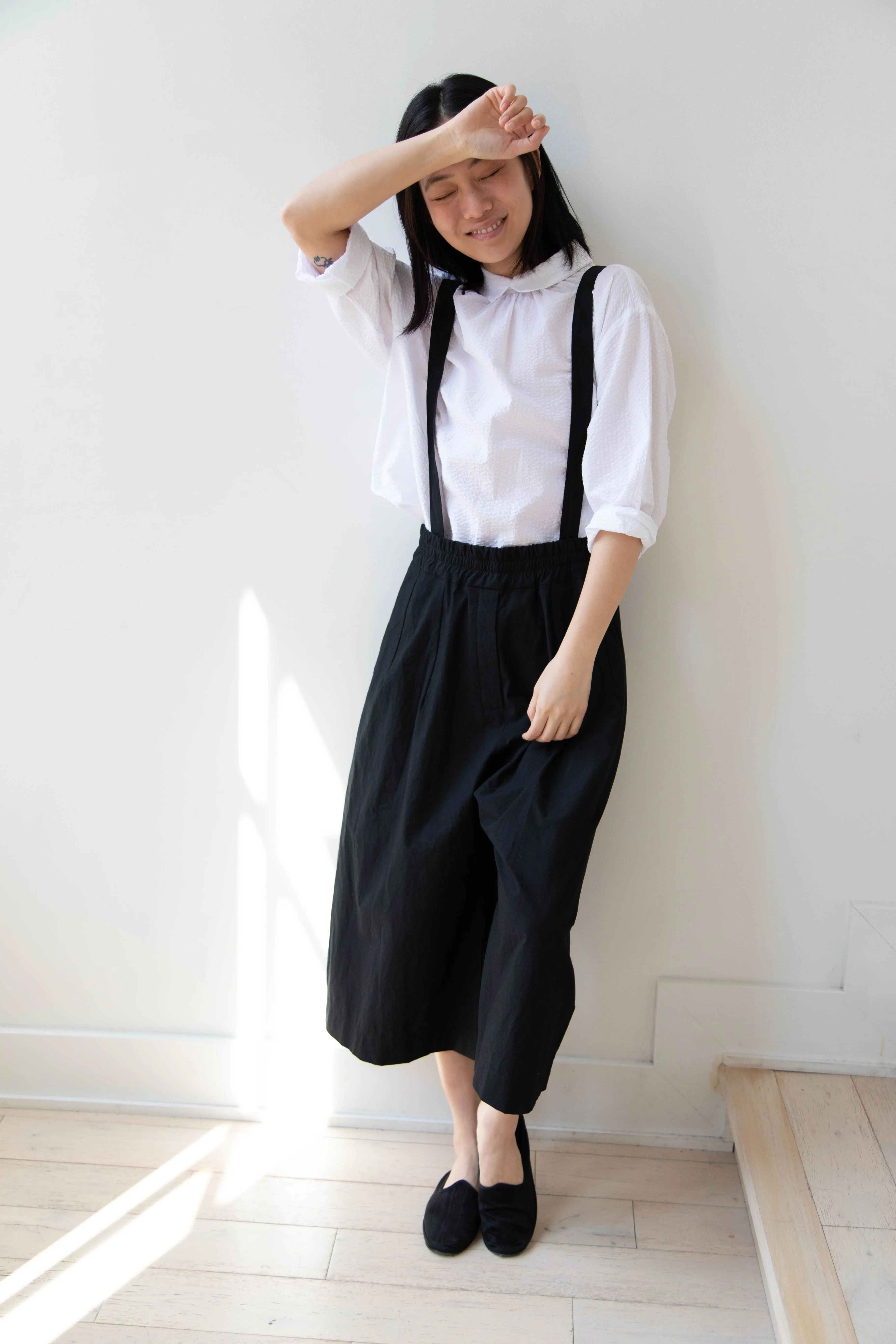 Album di Famiglia | Wide Trousers in JC in Black