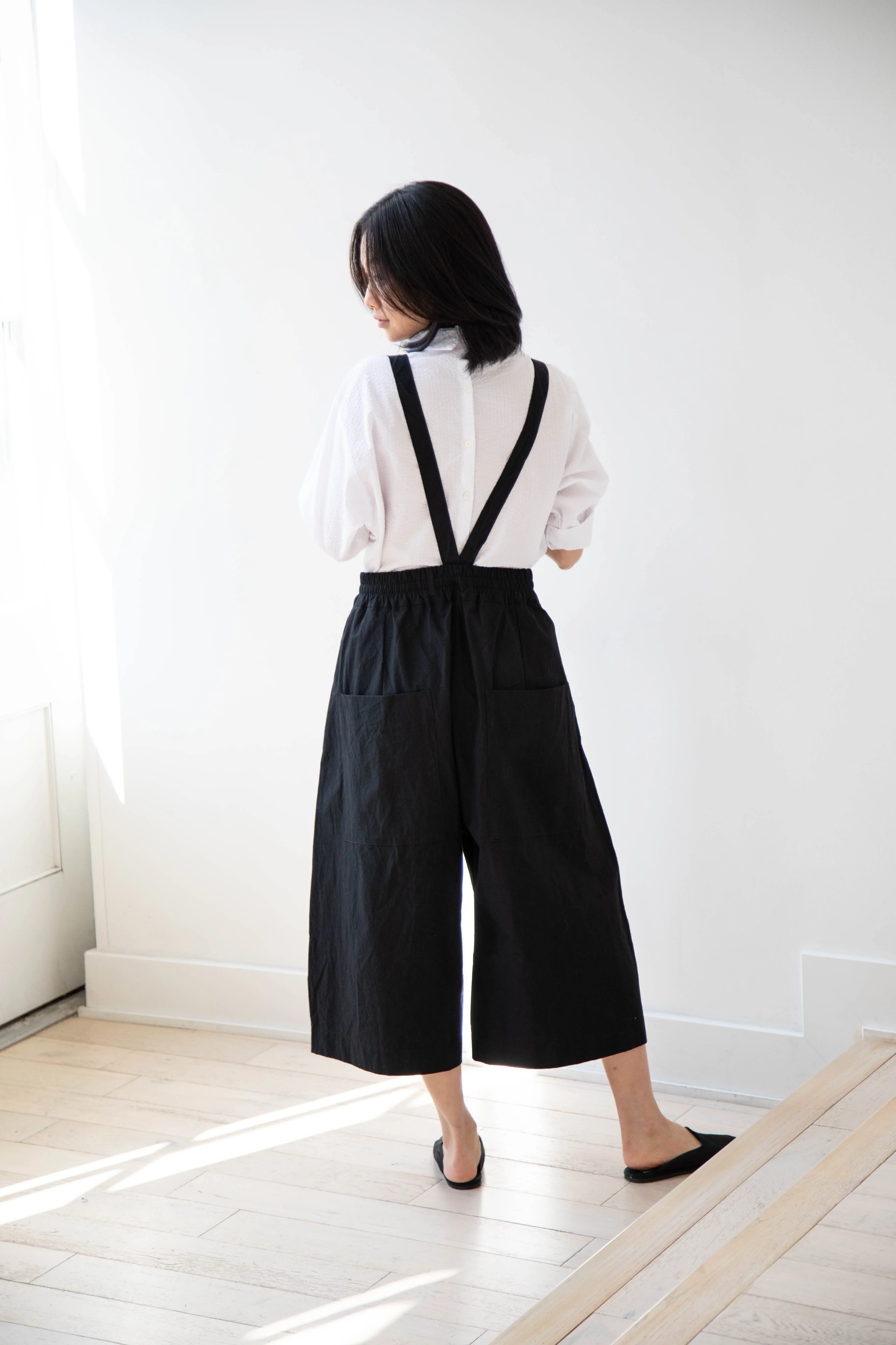 Album di Famiglia | Wide Trousers in JC in Black