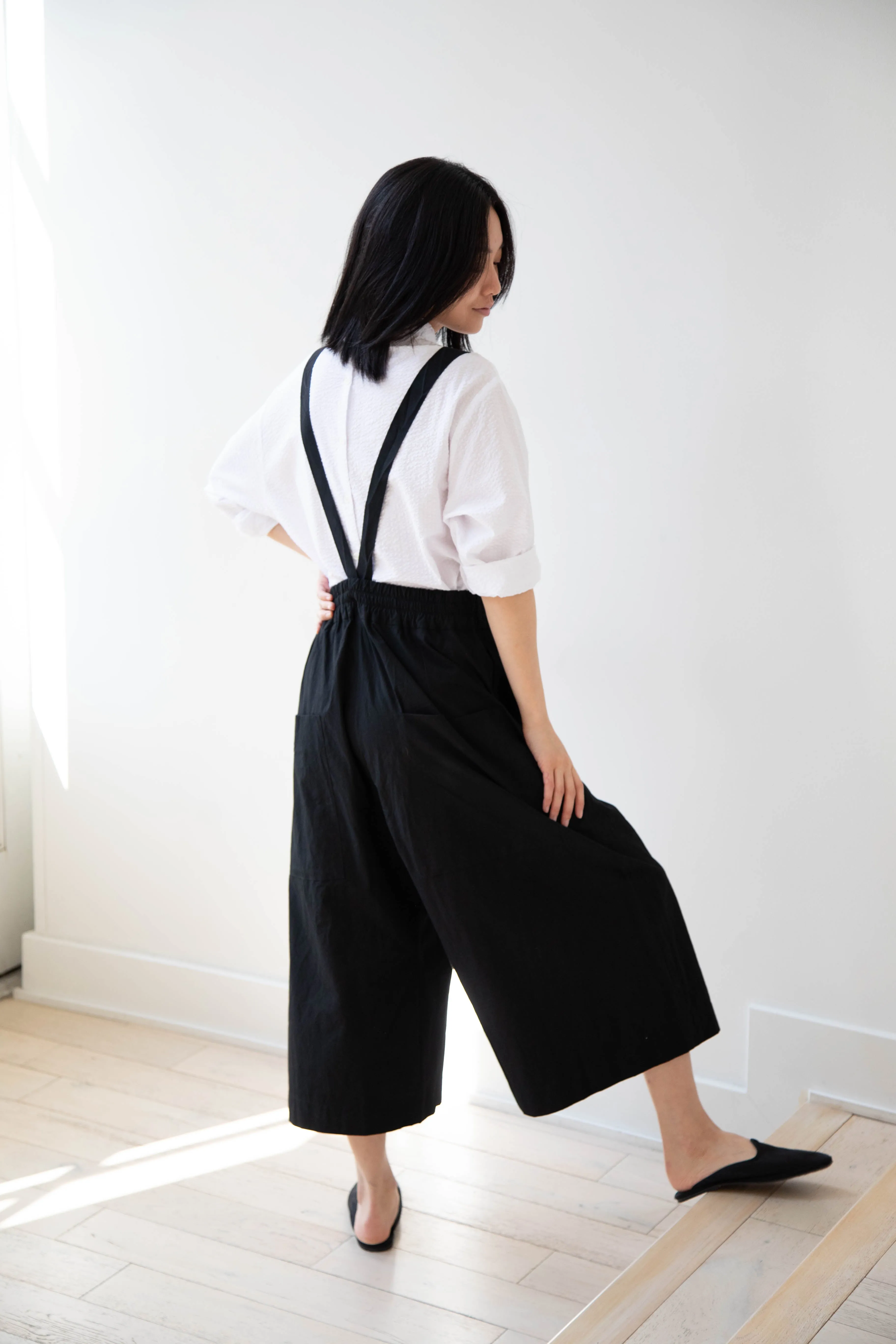 Album di Famiglia | Wide Trousers in JC in Black