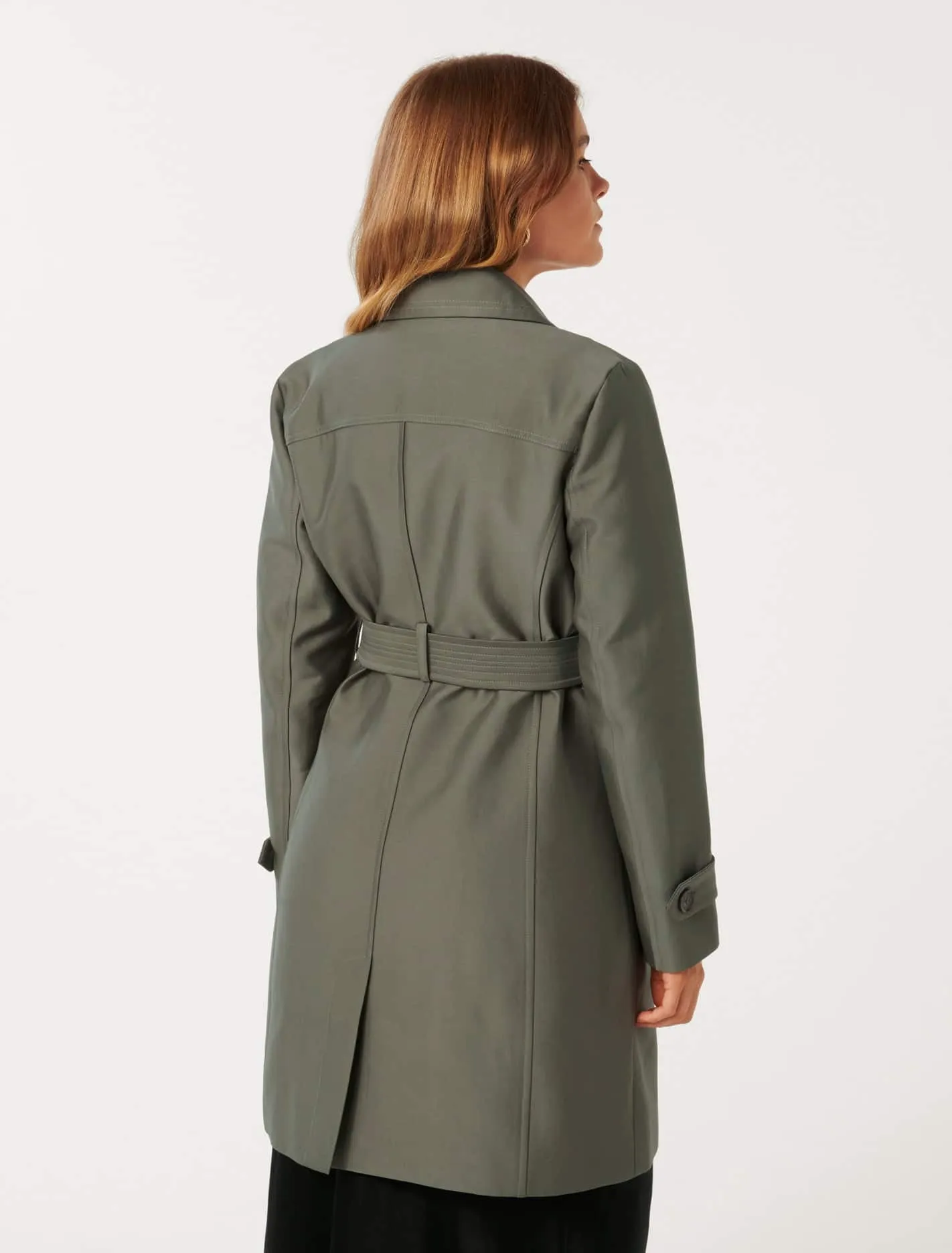 Alicia Petite Short Trench Coat