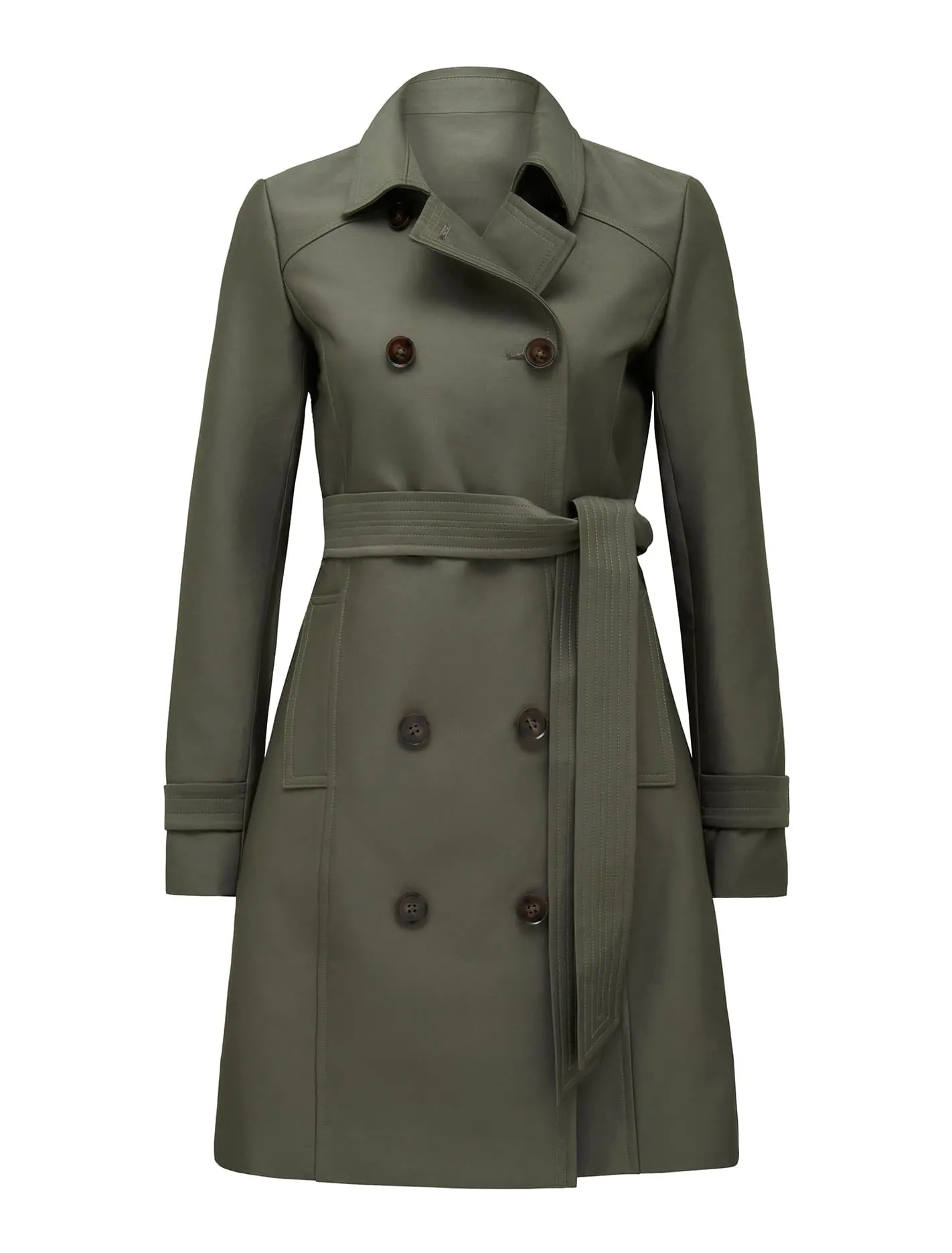 Alicia Petite Short Trench Coat