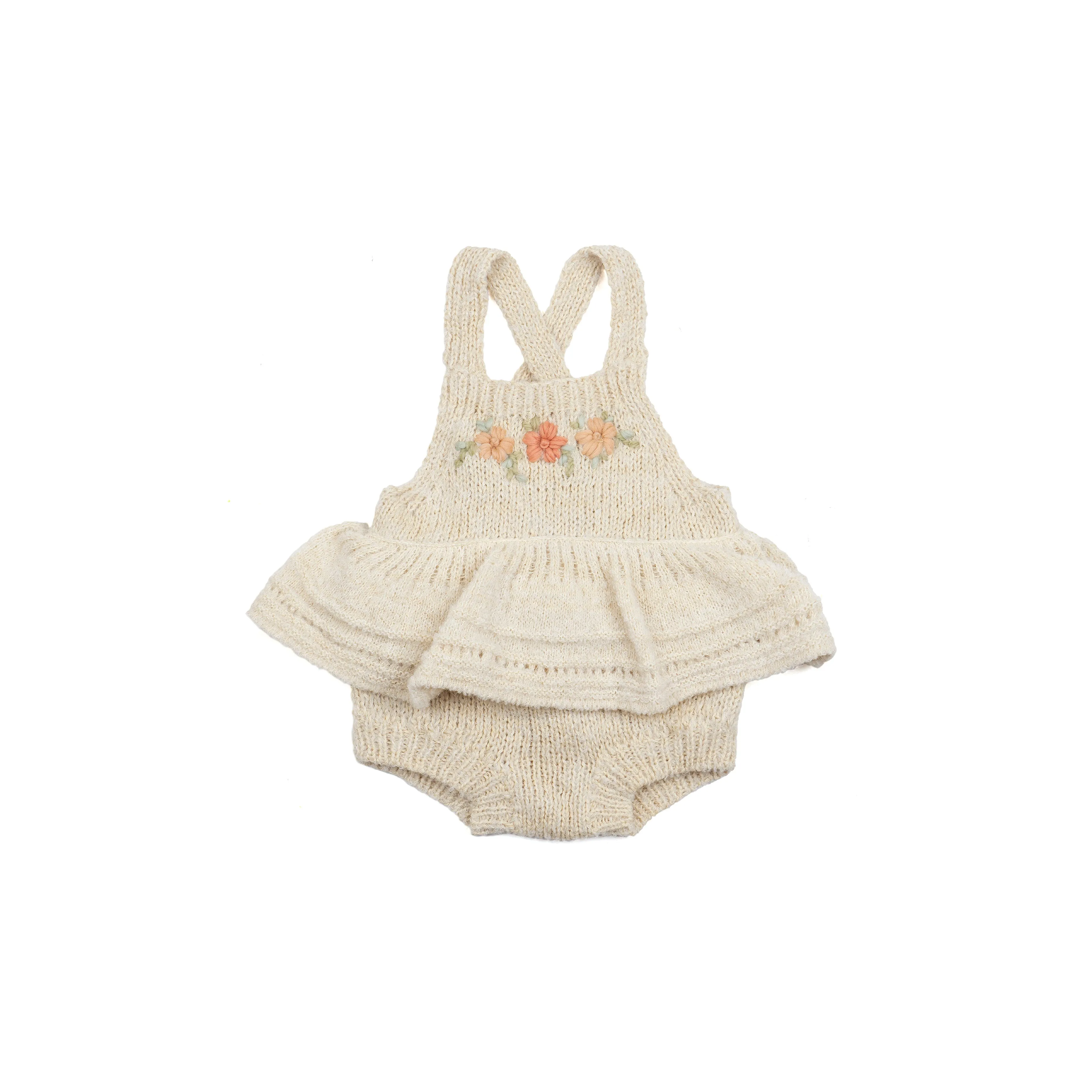 Amelia Romper - Pearl