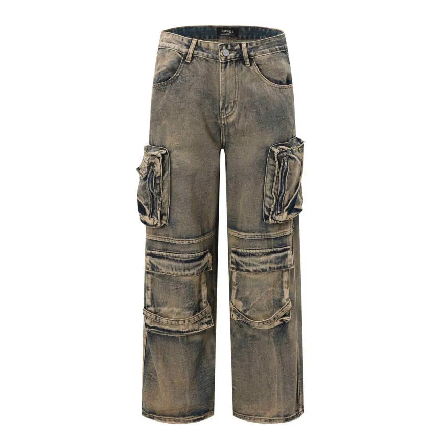 American Vintage | High Street Washed Distressed Jeans