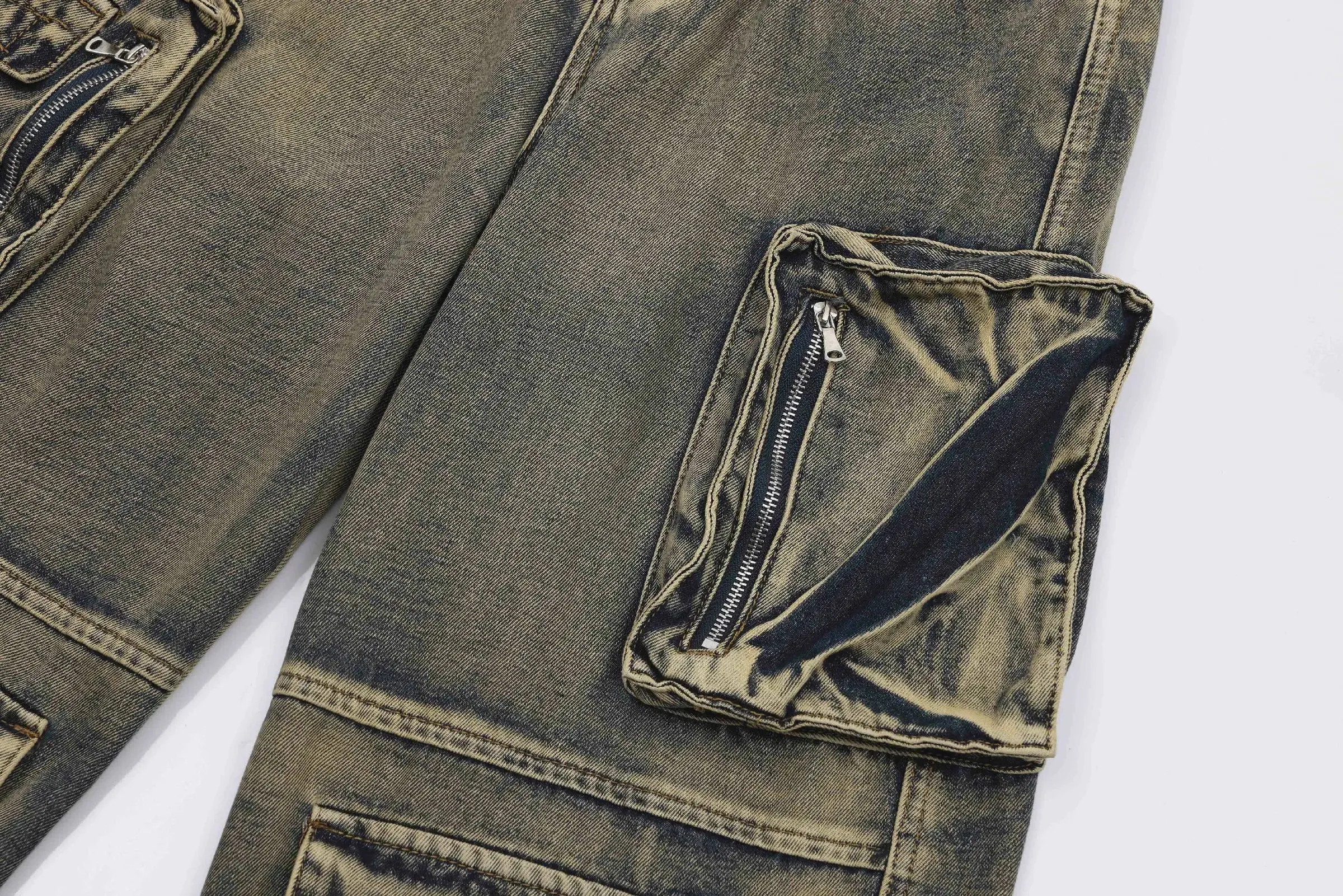 American Vintage | High Street Washed Distressed Jeans