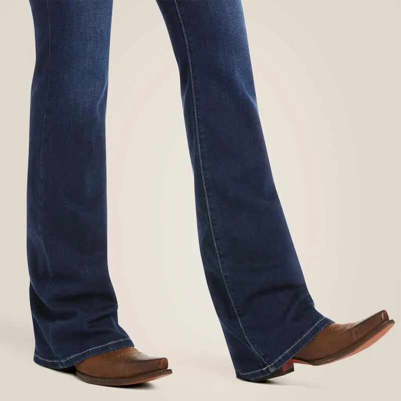 Ariat Ladies Ultra Stretch Perfect Rise Katie Flare Jean Style 10027692