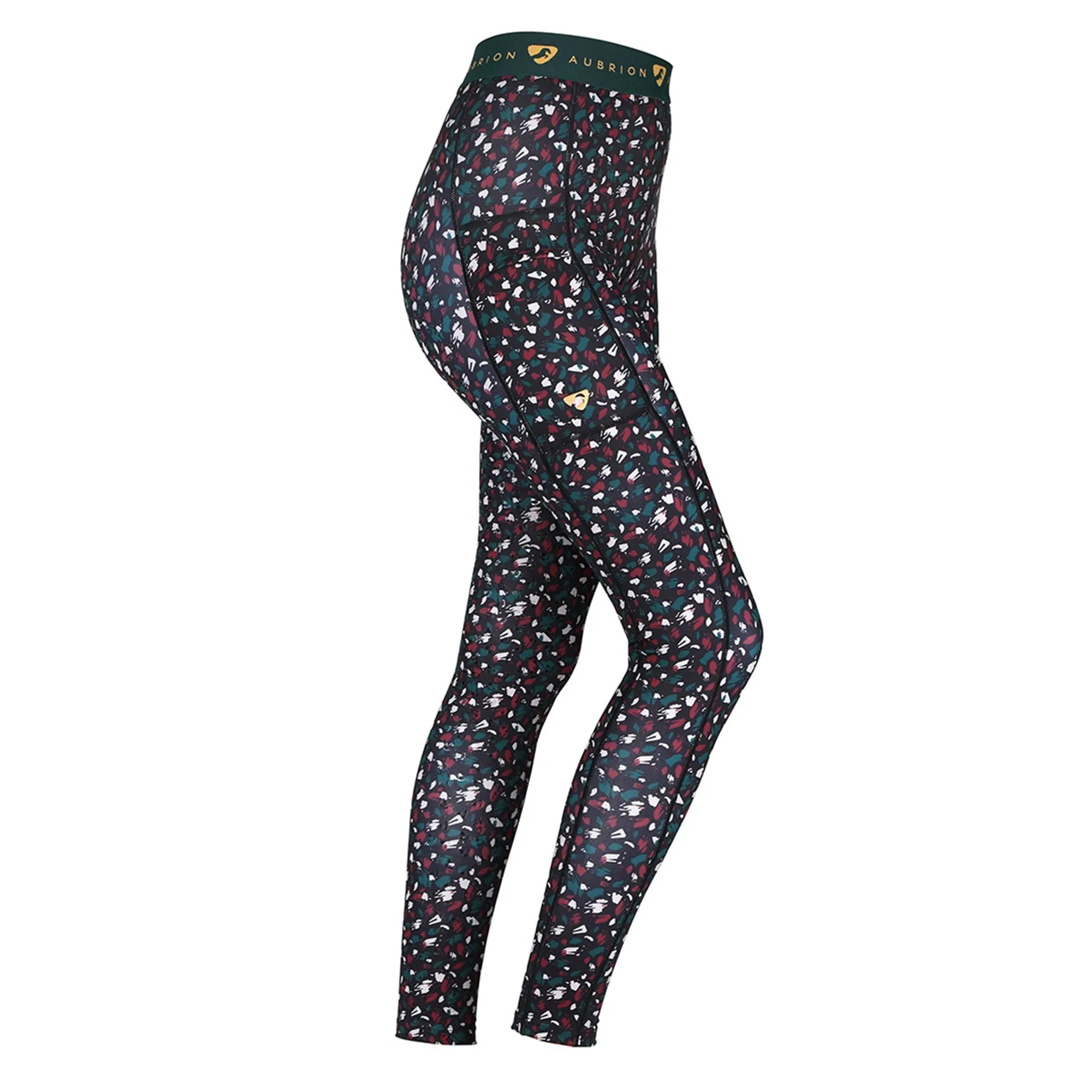 Aubrion Ladies Dutton Riding Tights- Brush Stroke