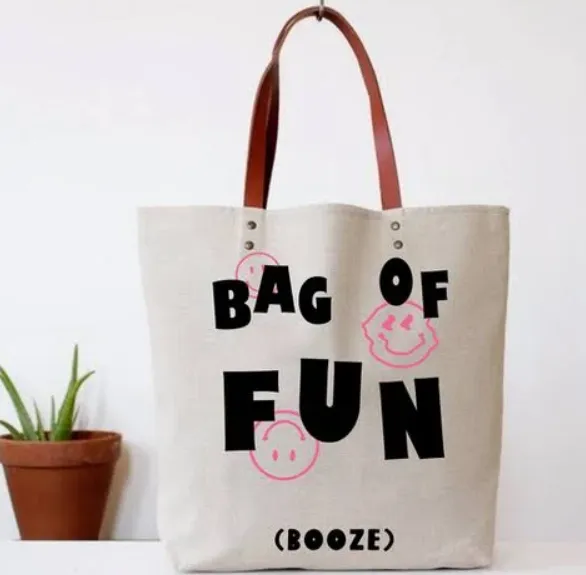 Bag of Fun Booze Tote