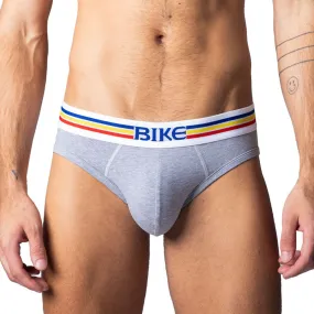 BIKE Stretch Cotton Brief Grey