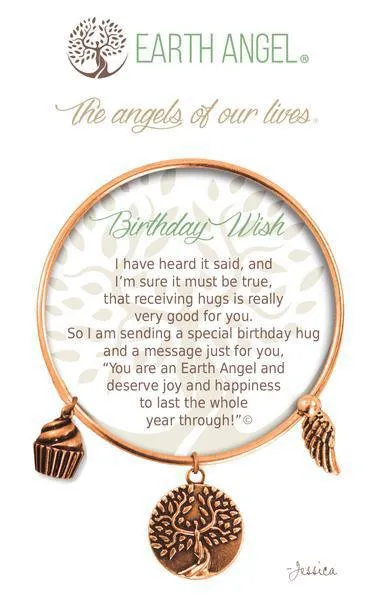 Birthday Wish Earth Angel Bracelet