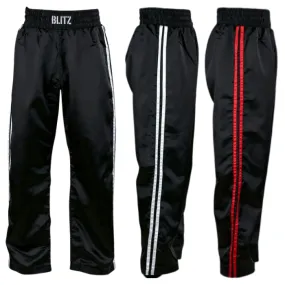 Blitz Classic Satin Full Contact Kickboxing Trousers