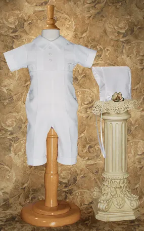 Boy's Handsome Christening Coverall