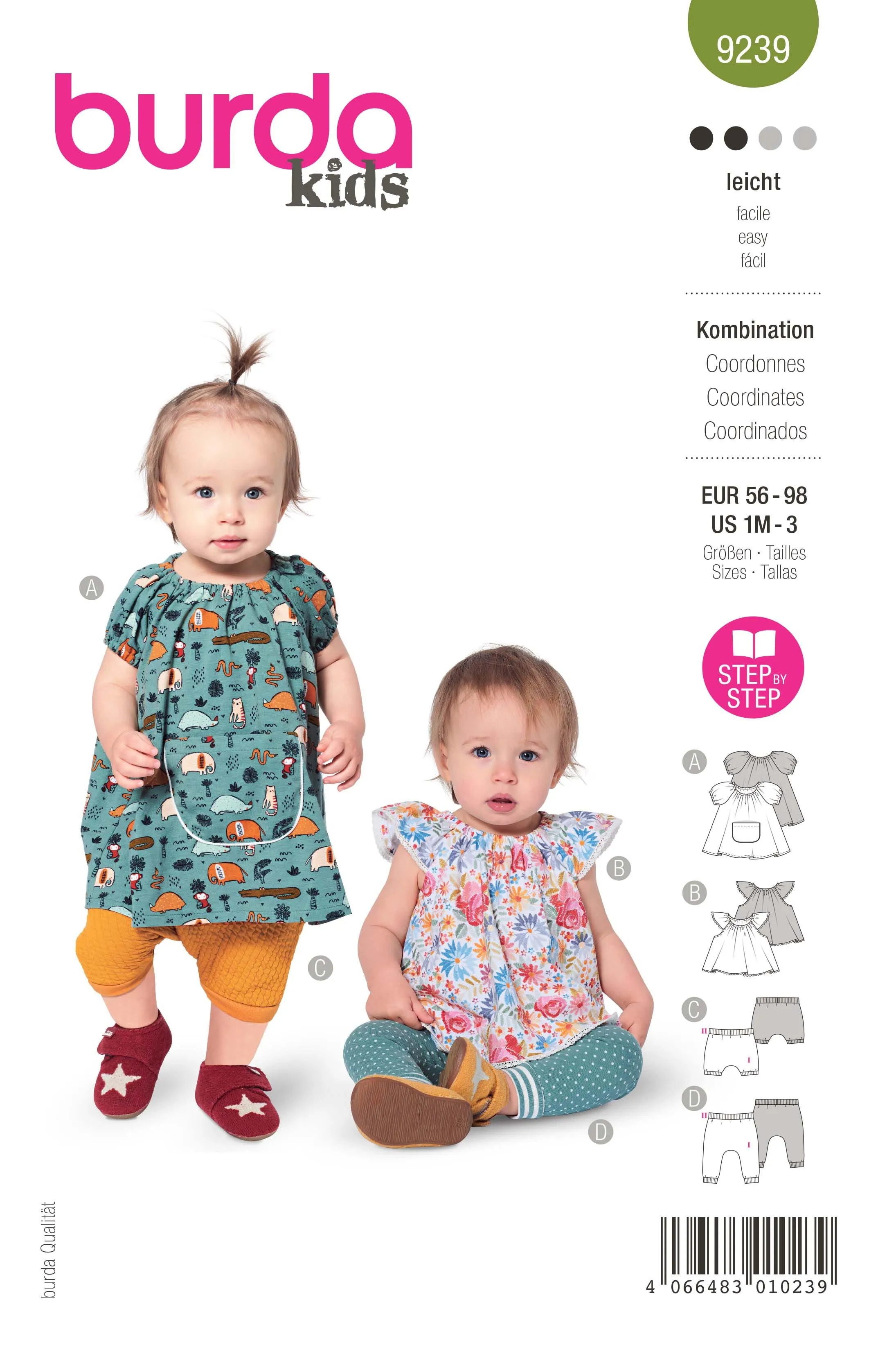 Burda - 9239  Set Baby