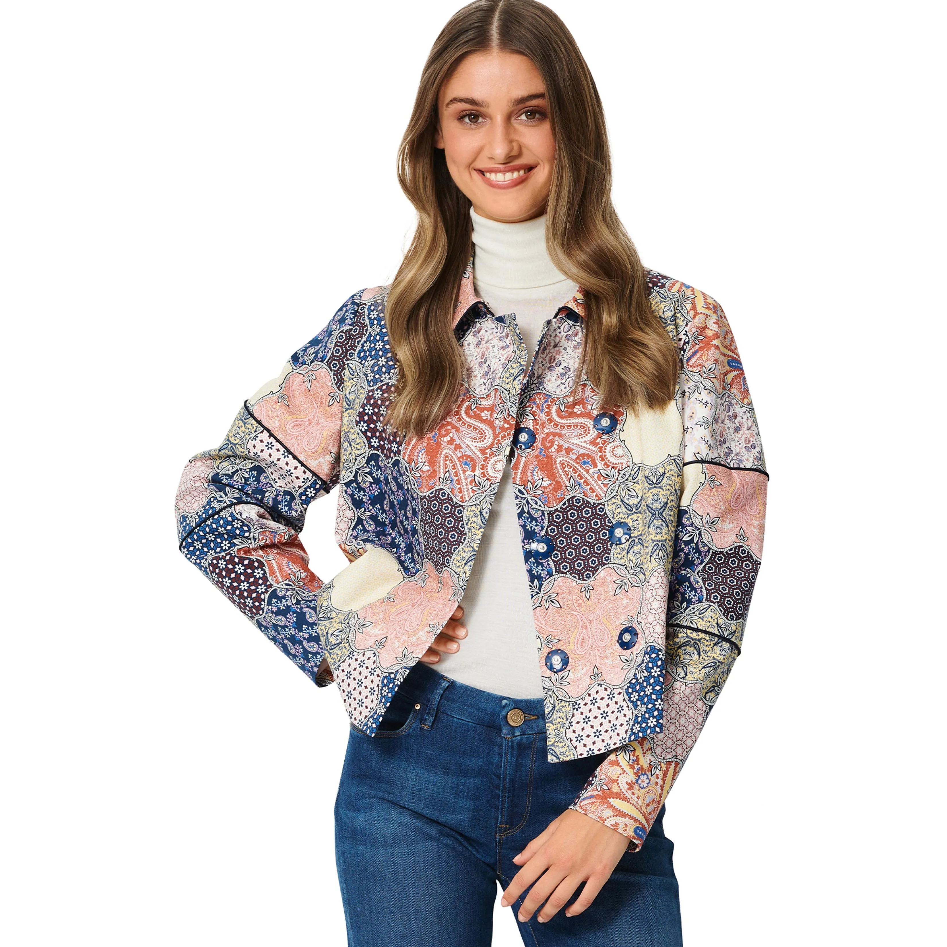 Burda Sewing Pattern 5992 Misses' Double-Breasted Jacket and Coat