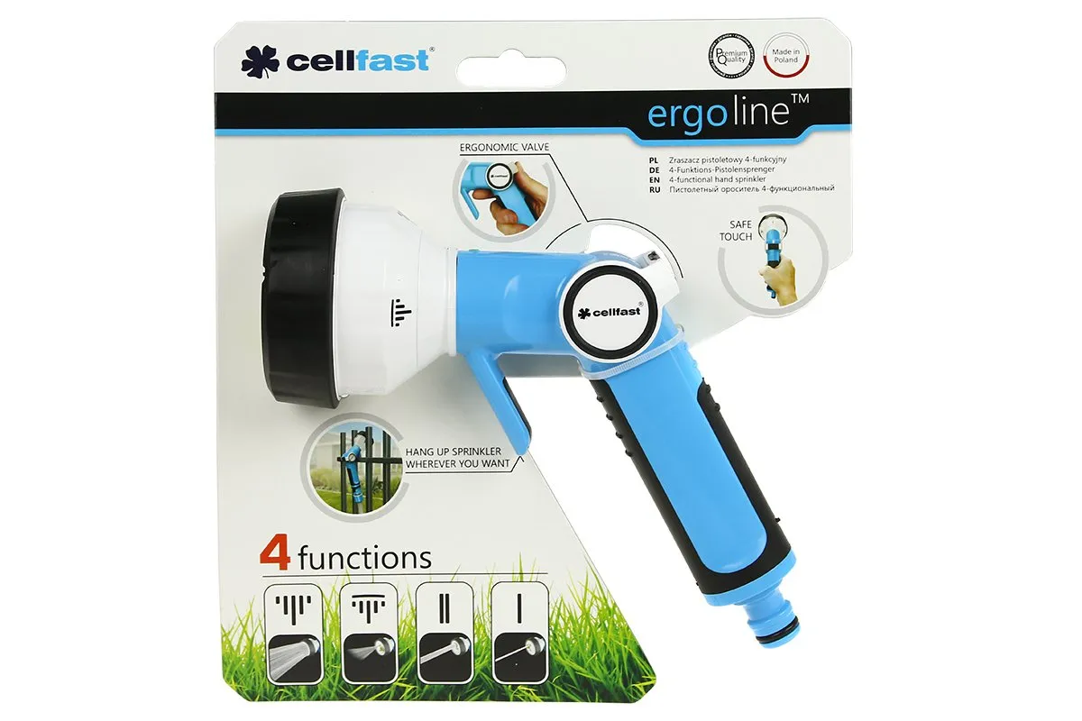 Cellfast Ergo 4-Functional Hand Sprinkler