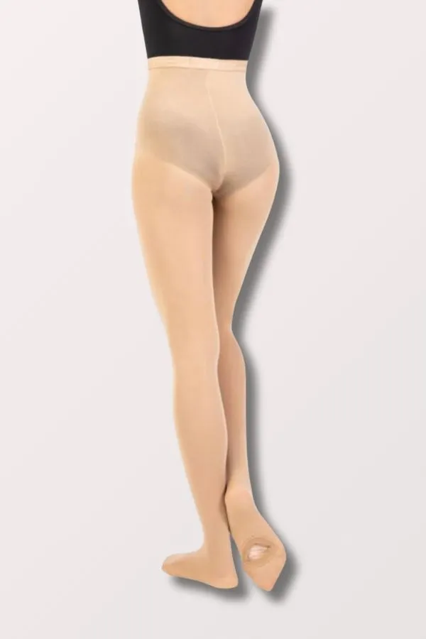 Children's TotalSTRETCH Seamless Convertible Dance Tights (C31) - Jazzy Tan