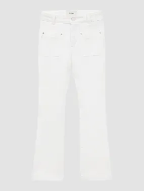 Claire Bootcut - White