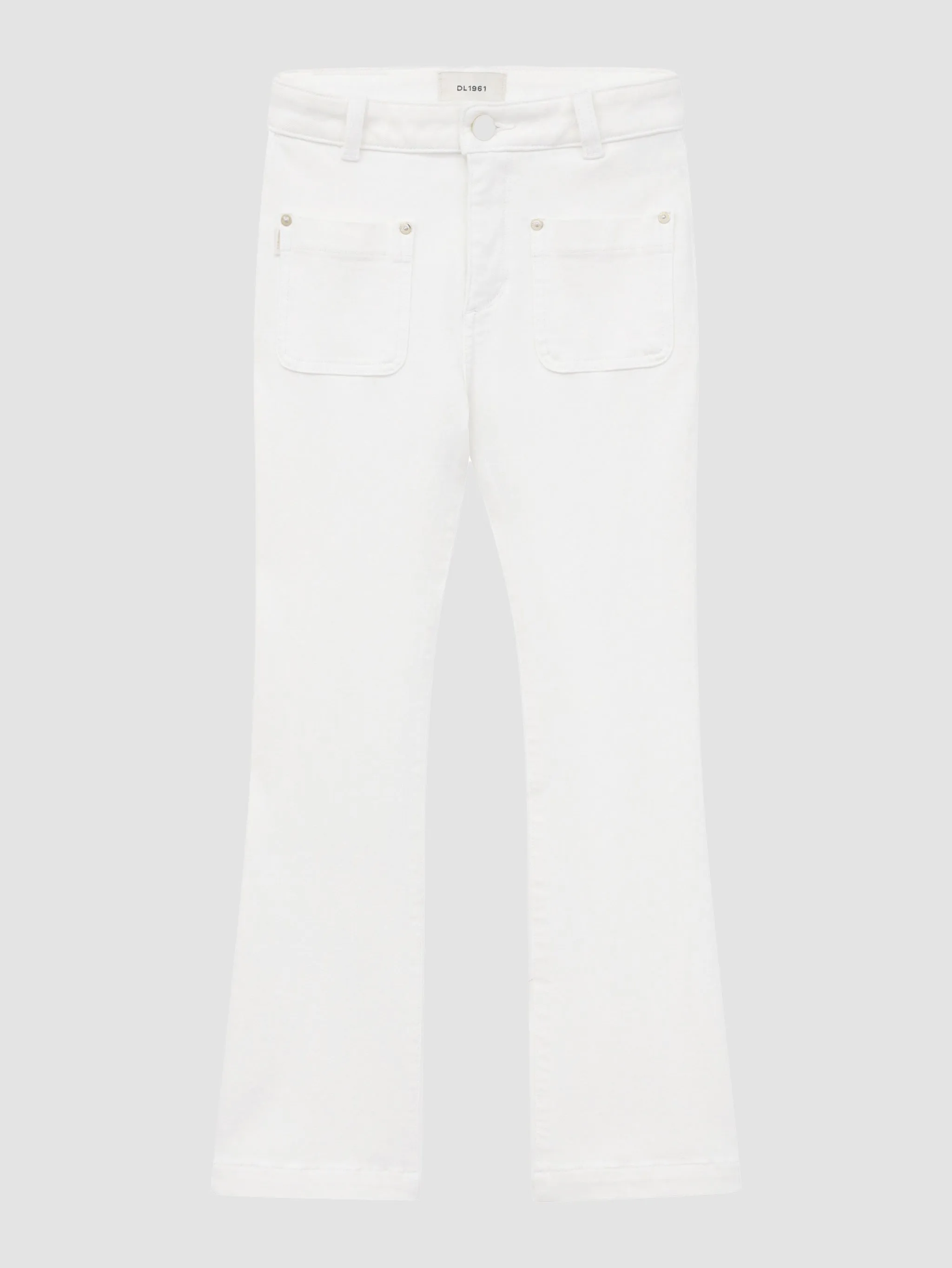 Claire Bootcut - White