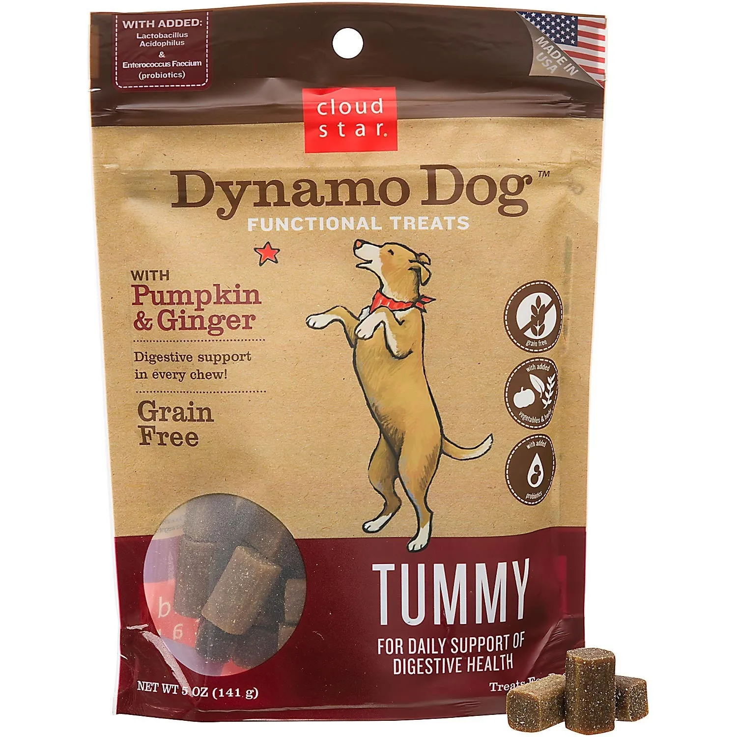 Cloud Star Dynamo Dog Functional Treats; 3 varieties available