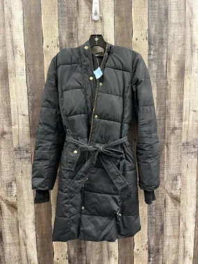 Coat Puffer & Quilted By J. Crew In Black, Size: Xxs