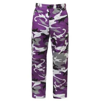 Color Camo Tactical BDU Pants