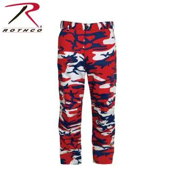 Color Camo Tactical BDU Pants