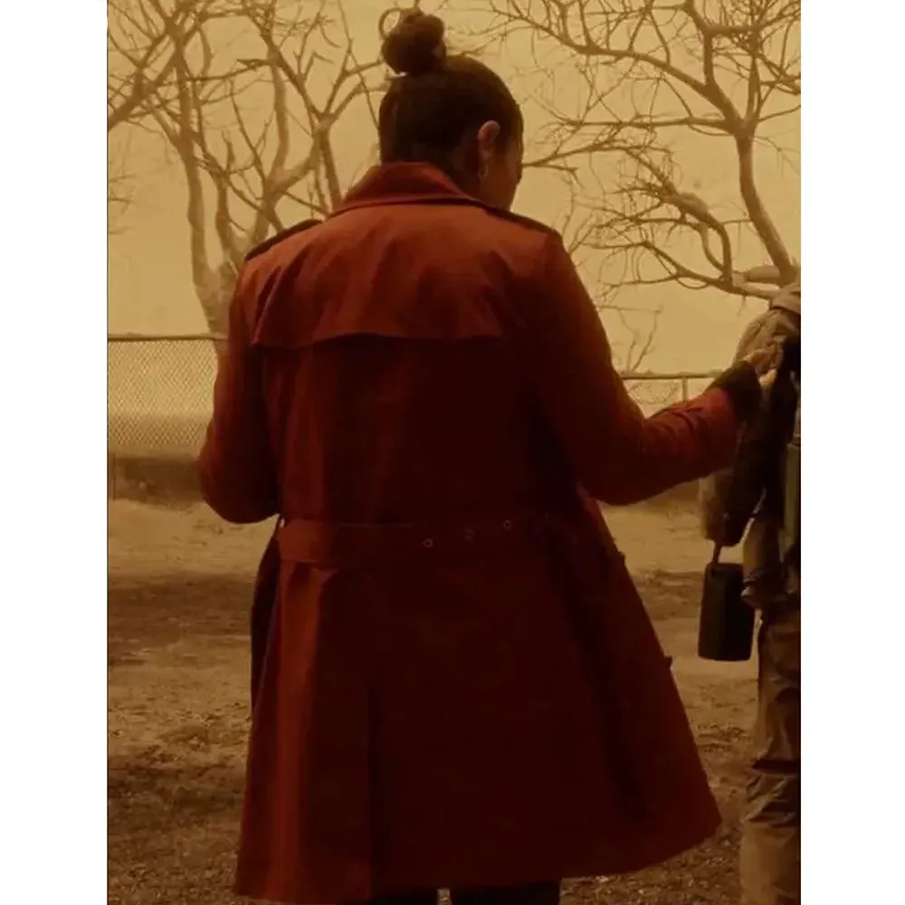 Dark Matter Amanda Lucas Red Trench Coat