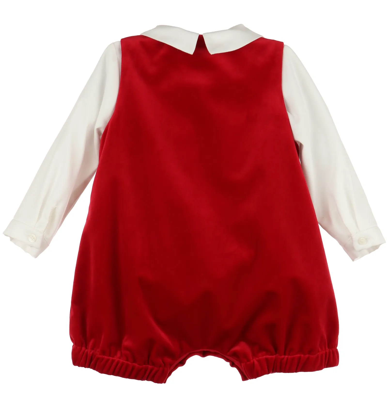 Deluxe Red Velvet Romper