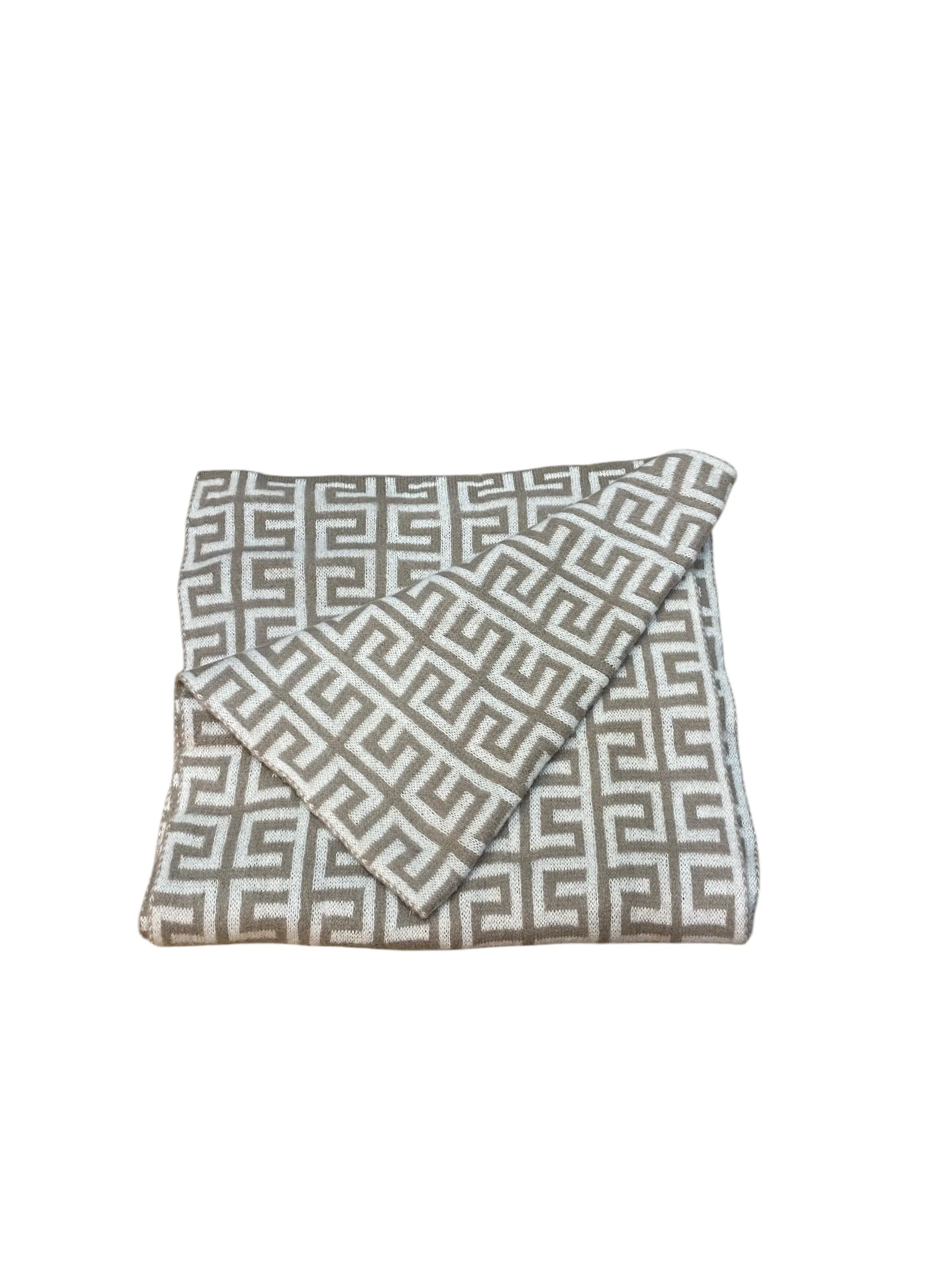 Demi Designer Inspired Geo Print Wooly Scarf (3 Colours)