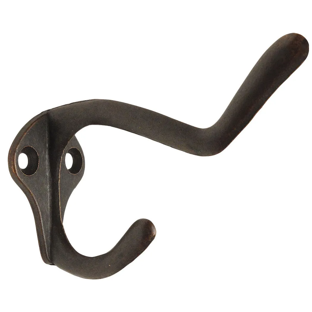 Designers Impressions Oil Rubbed Bronze Light Duty Coat & Hat Hook: 57563