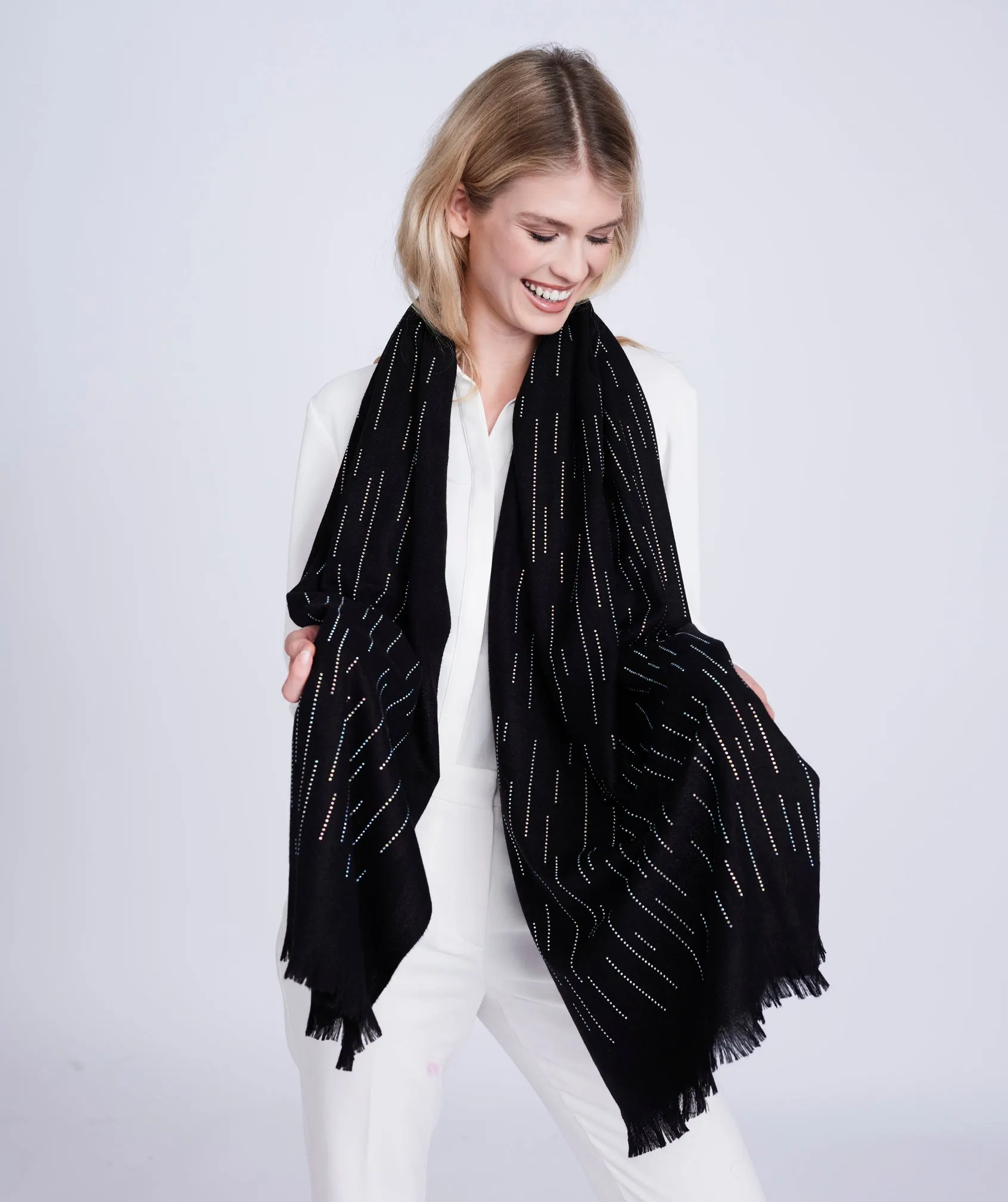 Dominique Scarf - Black