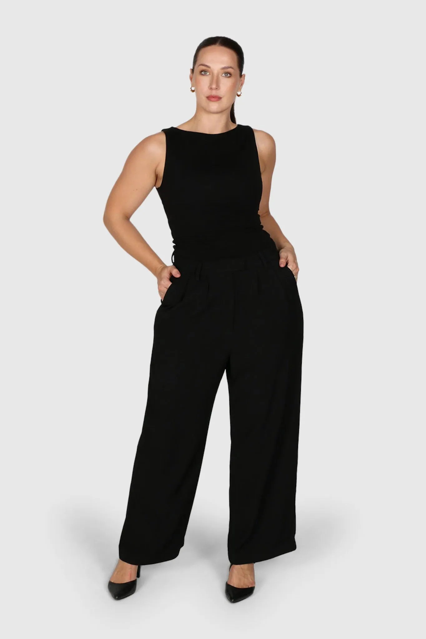 DOWNTOWN PANT BLACK