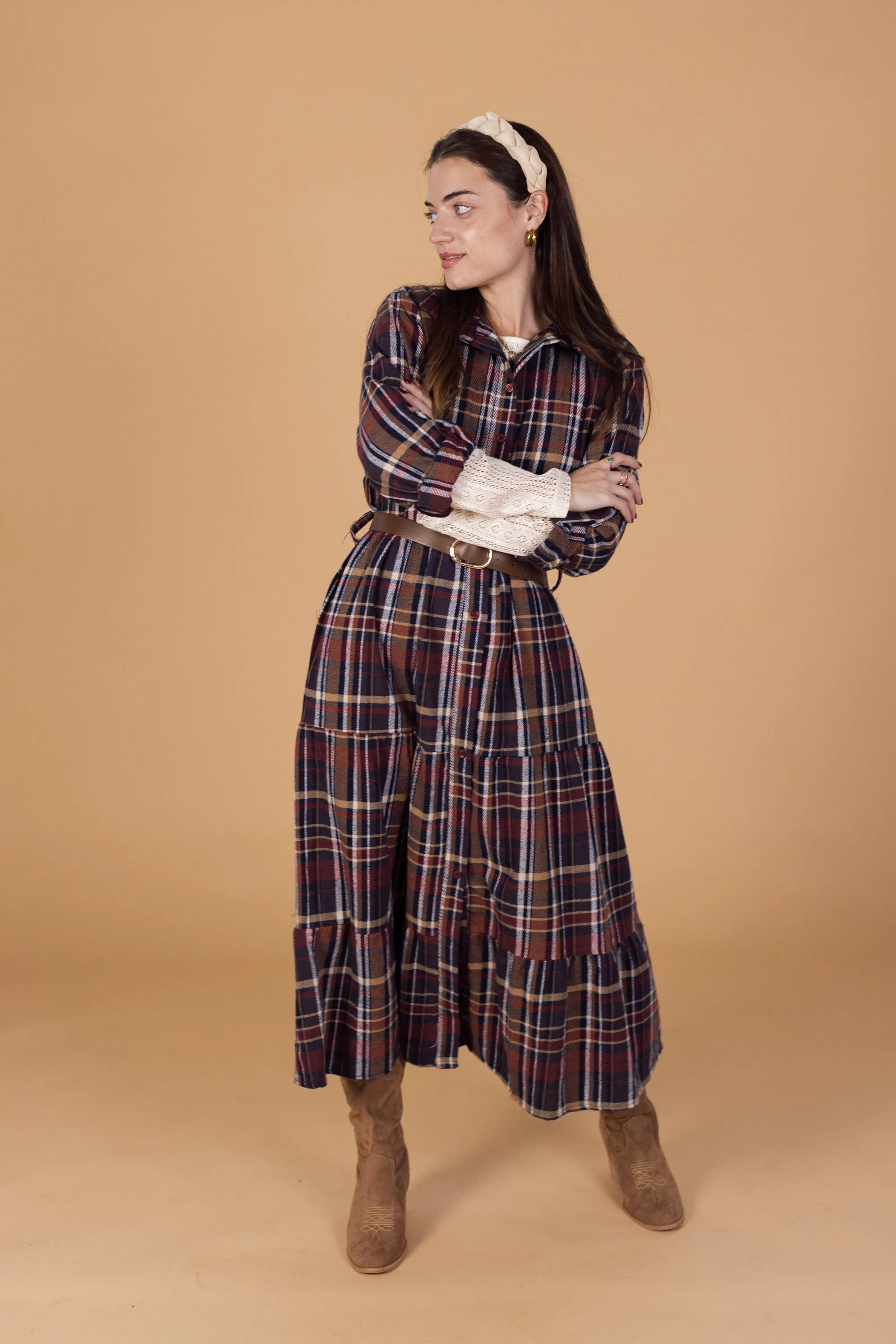 Dress Madigan Plaid