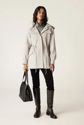 Edwards Coat - Grey Marle