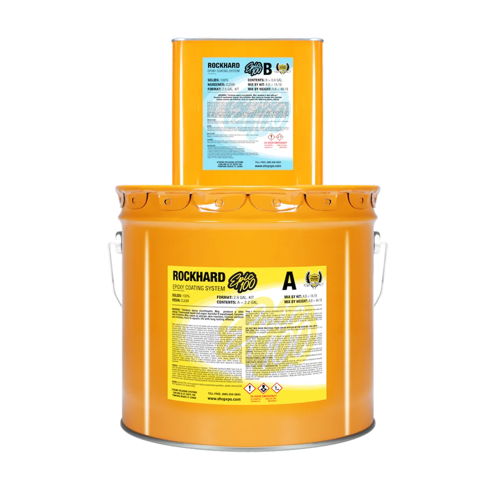 Epoxy Resin Kit - Rockhard Epic 100 3 Gal. Kit