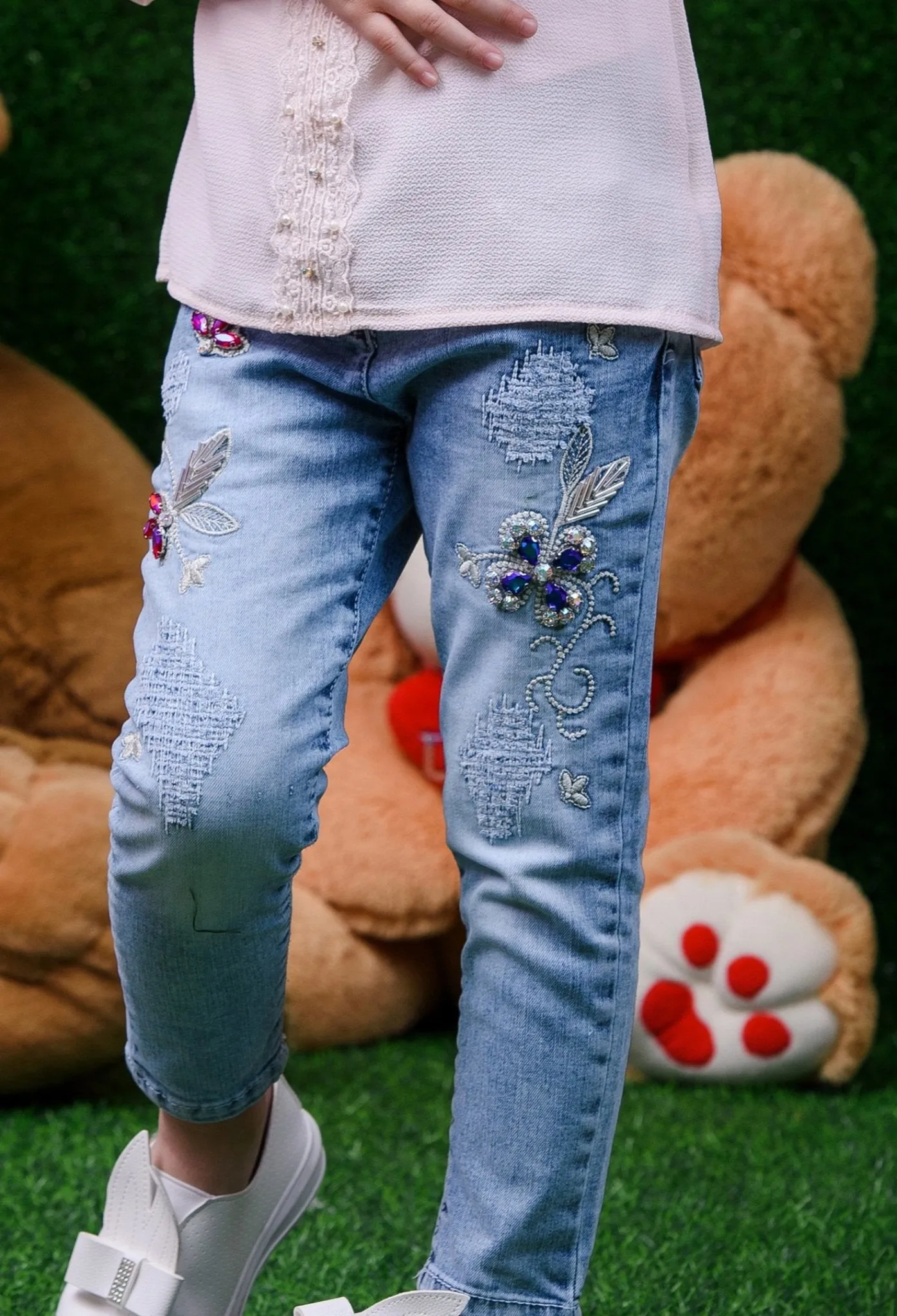 Flower Jeans