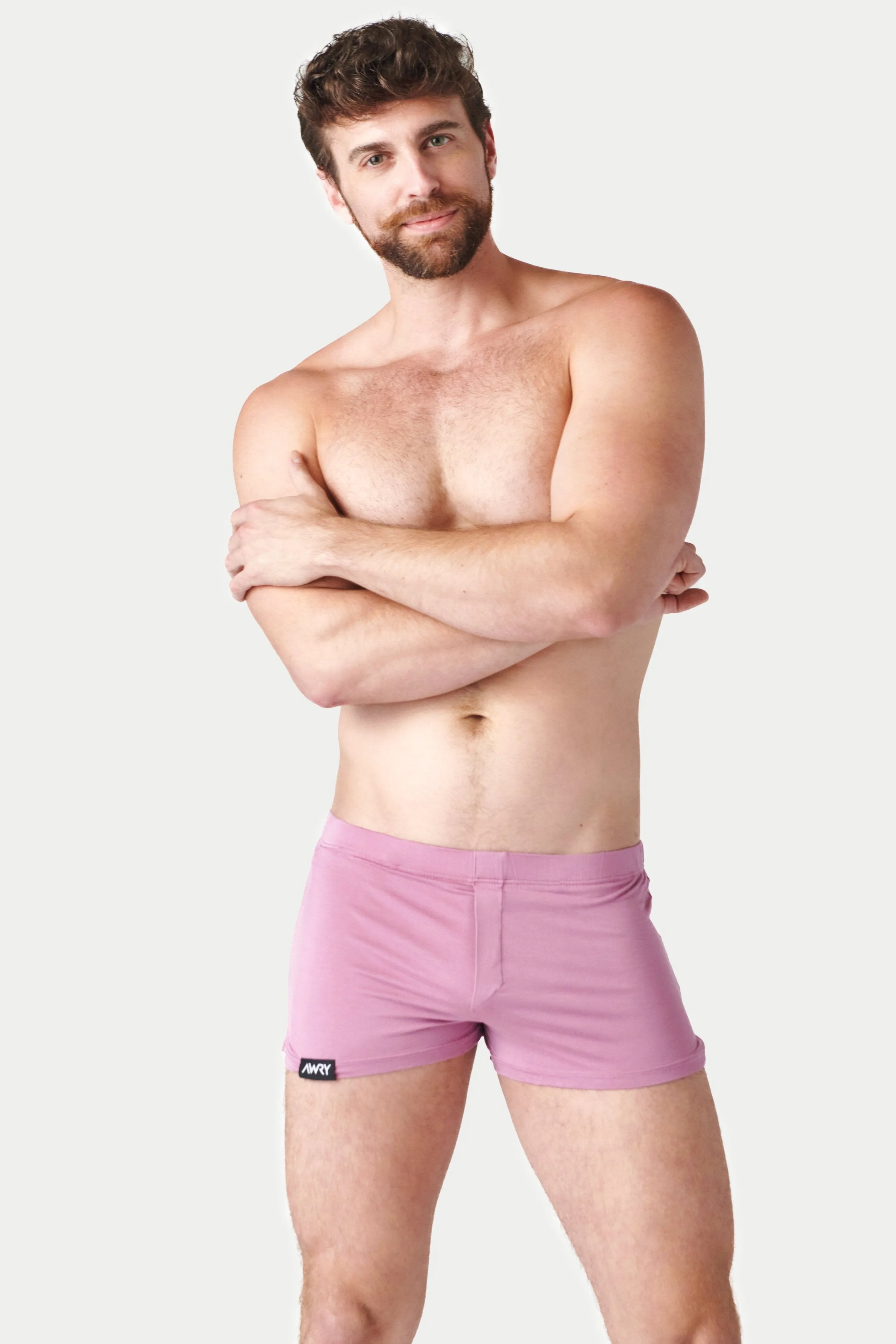 FUSION Jock Boxers - Blush Pink