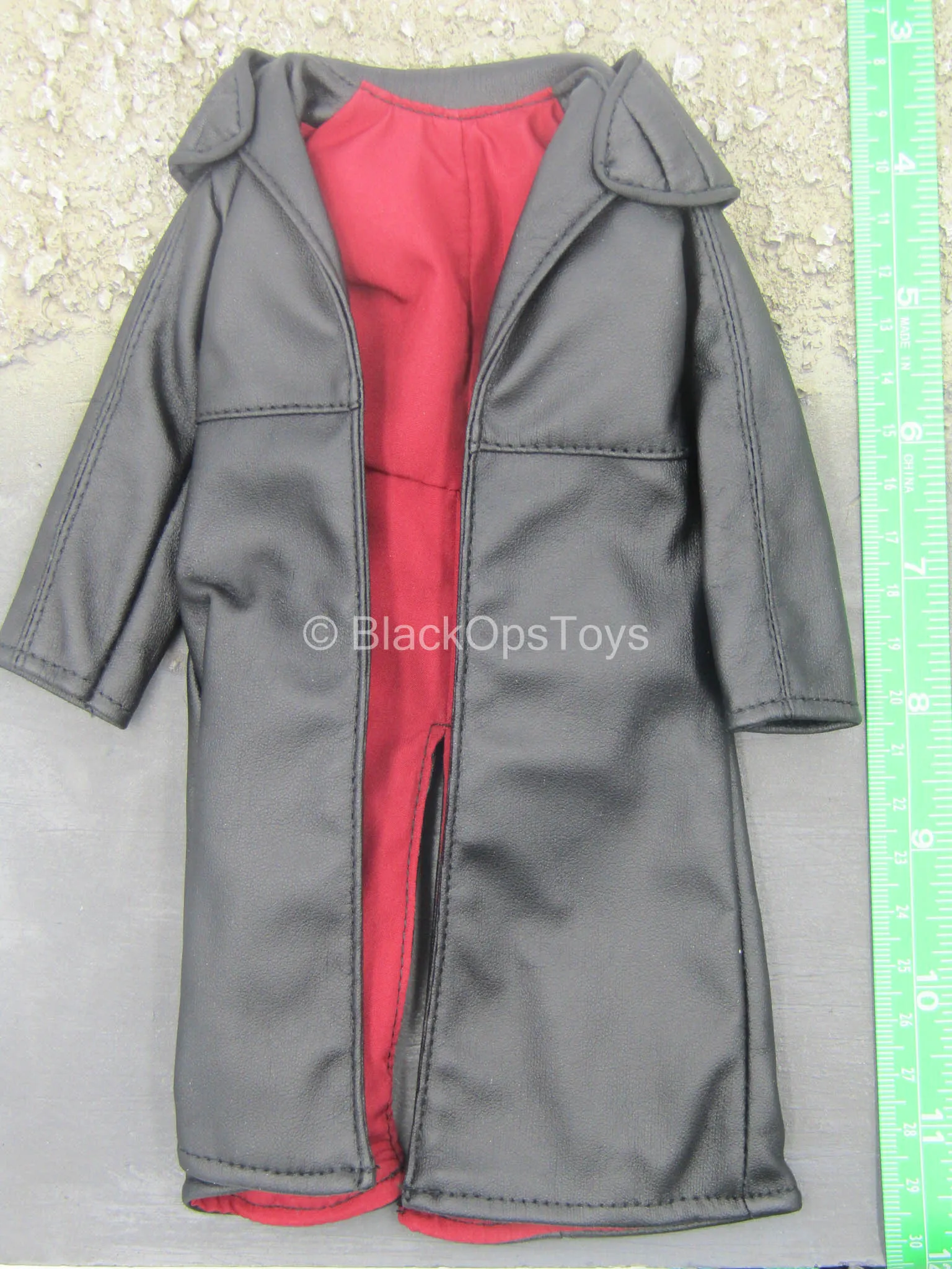 GI JOE - Cobra Commander - Black Trench Coat