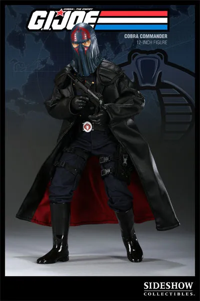 GI JOE - Cobra Commander - Black Trench Coat