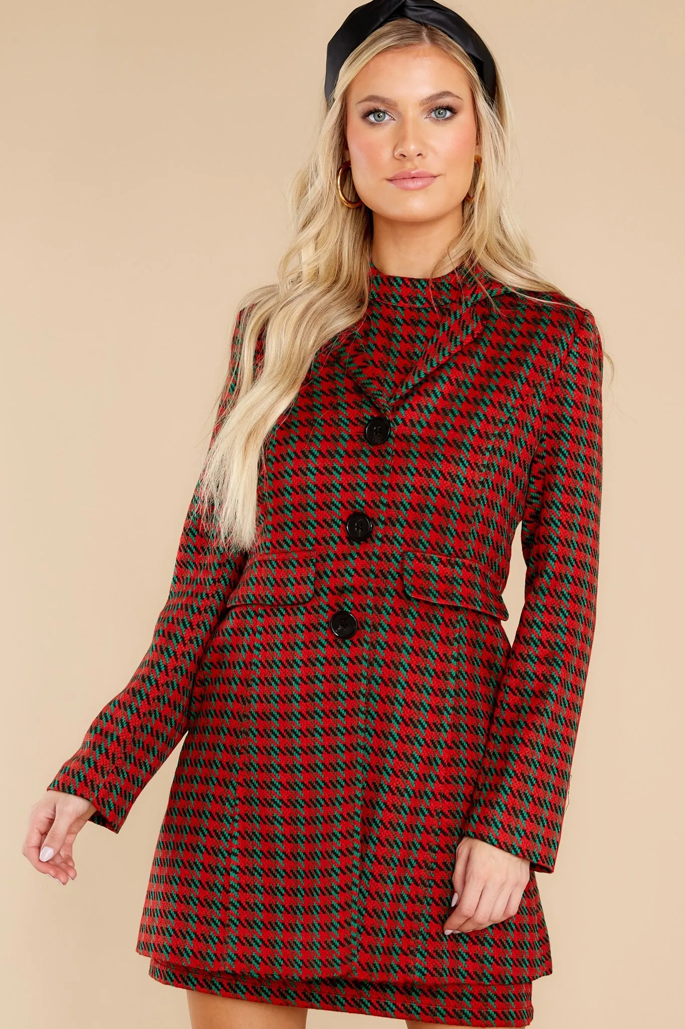 Giove Mackintosh Tweed Coat