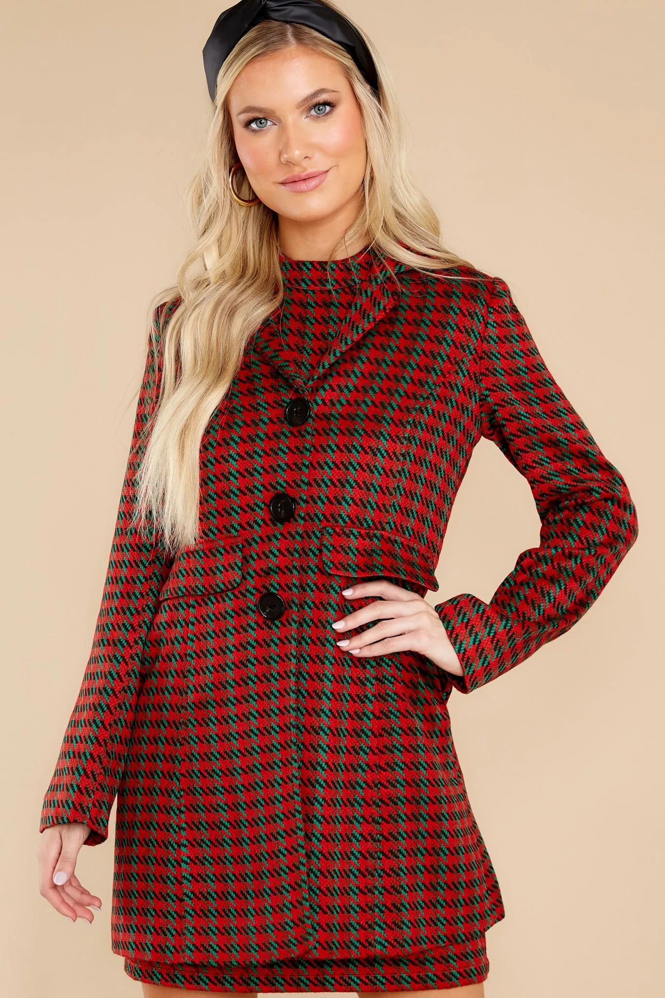 Giove Mackintosh Tweed Coat