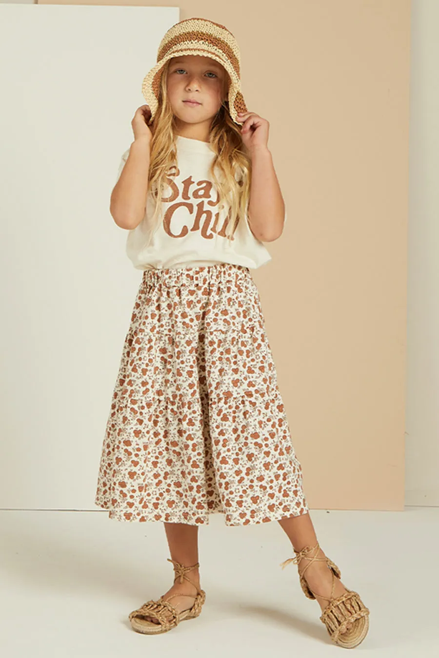 Girls Skirt Rylee   Cru Midi Garden (Size 8/9 left)