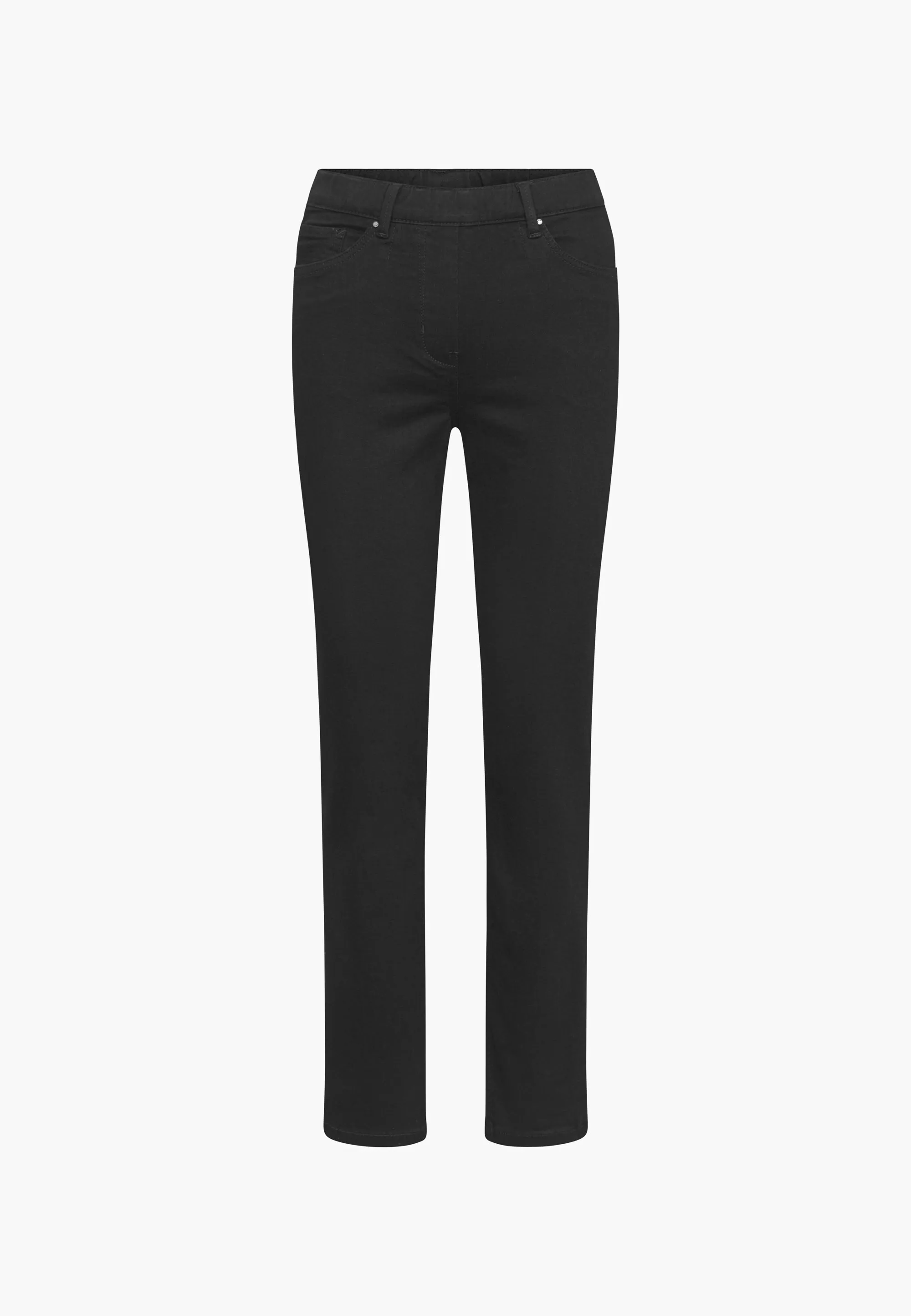 Hannah Regular - Medium Length - Black Denim