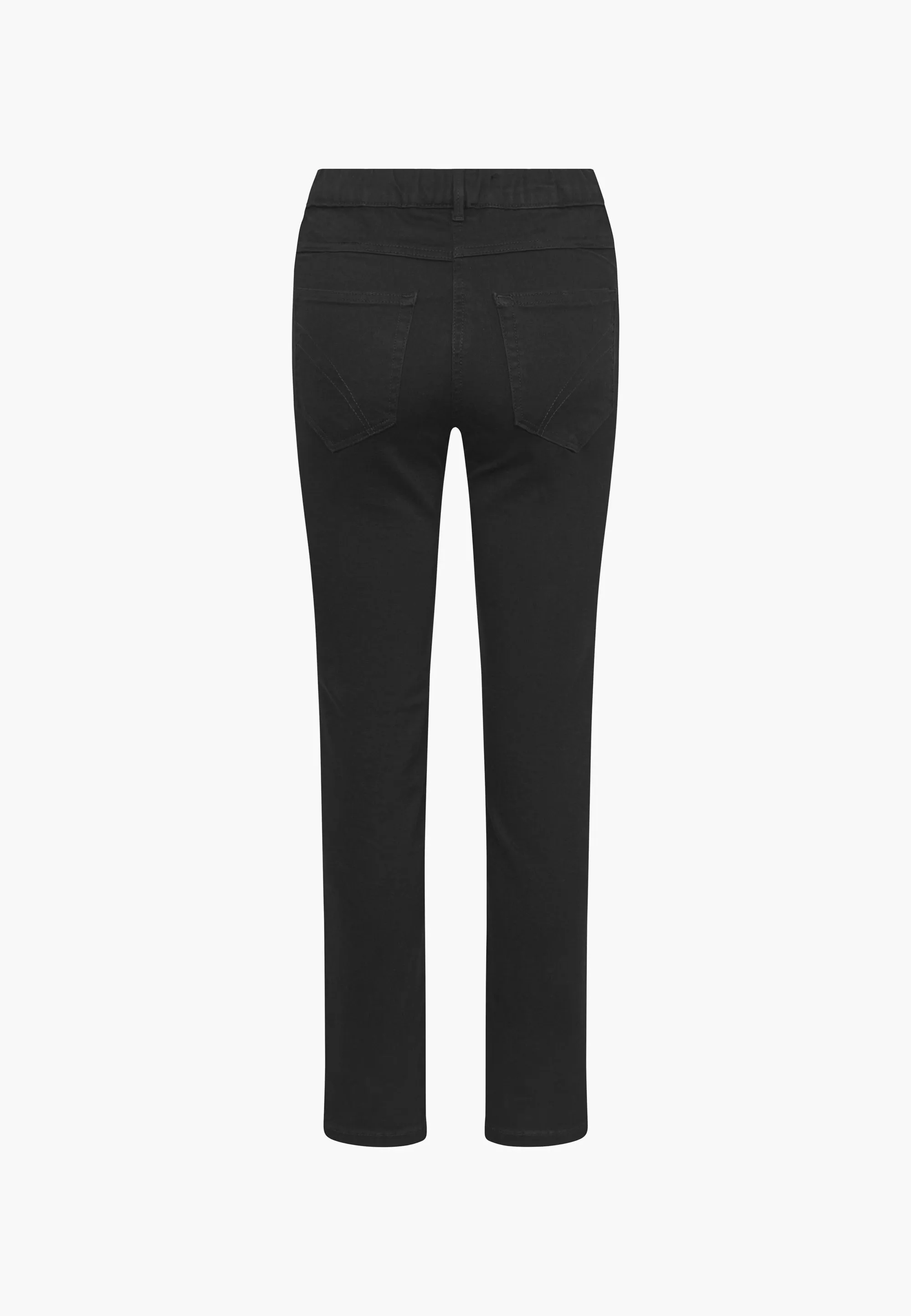 Hannah Regular - Medium Length - Black Denim