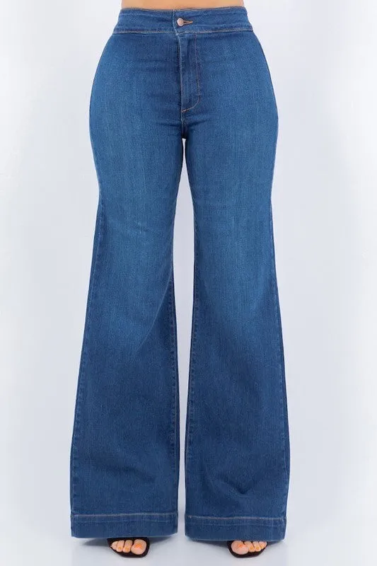 Harley Wide Leg Jean- Inseam 32