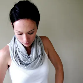 HEATHER GRAY Infinity Scarf