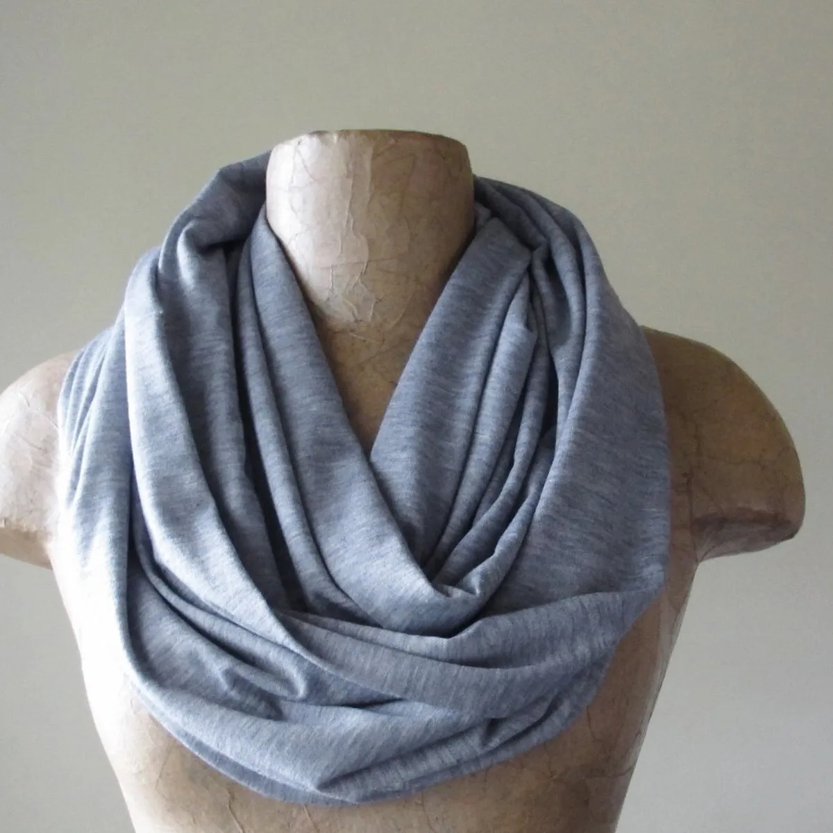 HEATHER GRAY Infinity Scarf