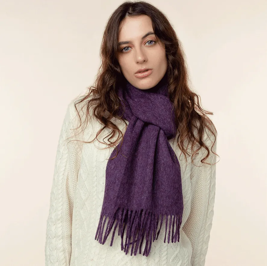 Heather Merino Wool Scarf