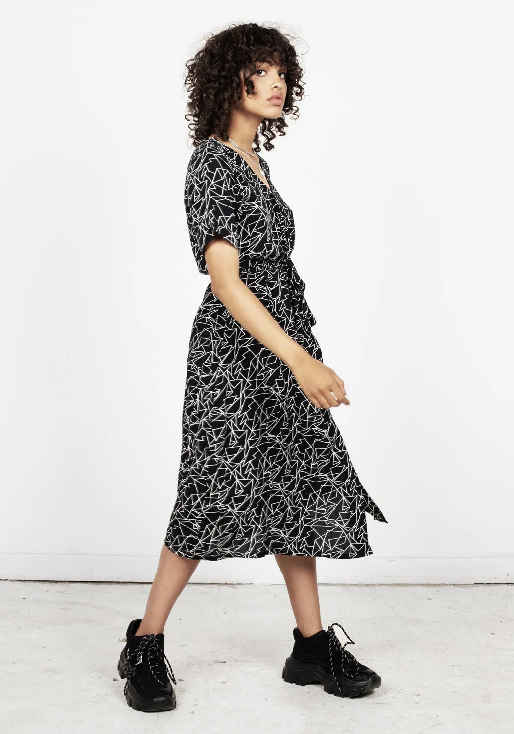 HYPATIA WRAP DRESS